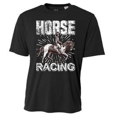 Horse Racing Cooling Performance Crew T-Shirt