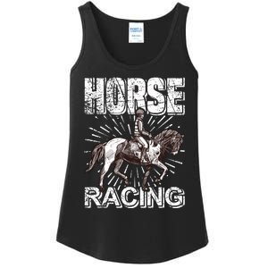 Horse Racing Ladies Essential Tank