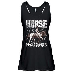 Horse Racing Ladies Essential Flowy Tank