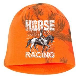 Horse Racing Kati - Camo Knit Beanie