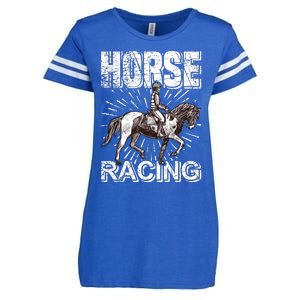 Horse Racing Enza Ladies Jersey Football T-Shirt