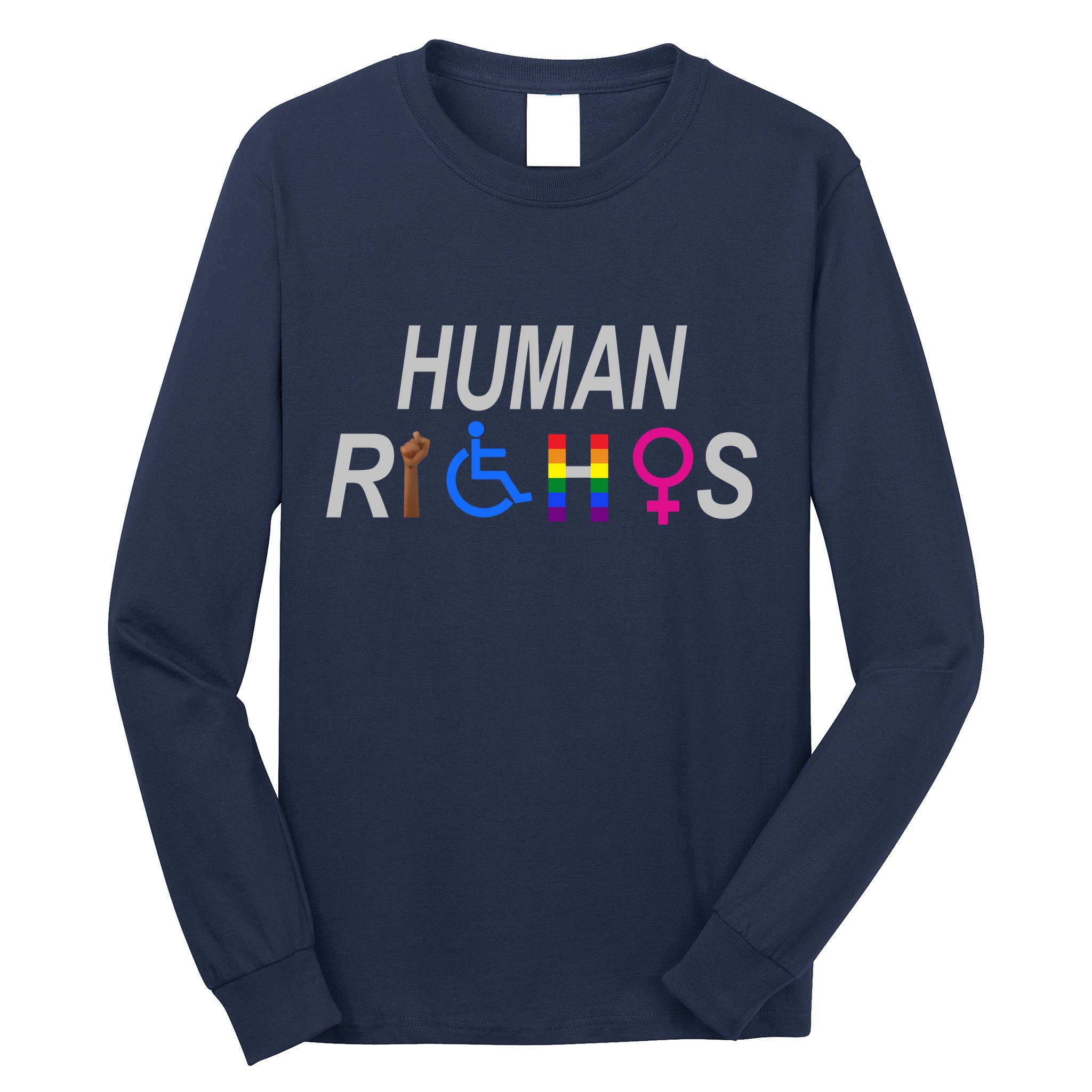 Human Rights Long Sleeve Shirt