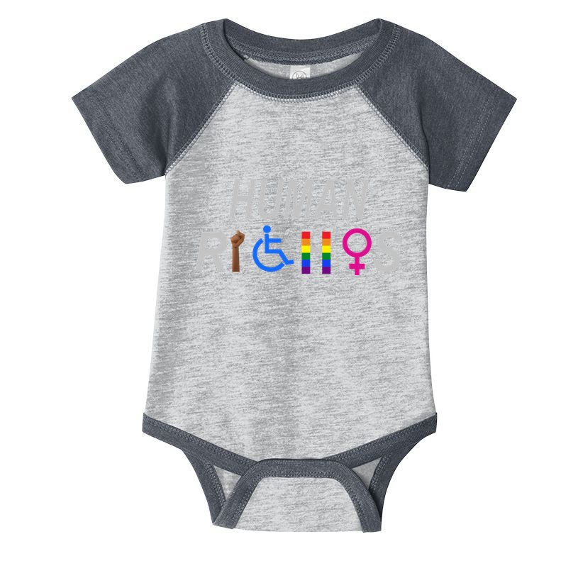 Human Rights Infant Baby Jersey Bodysuit