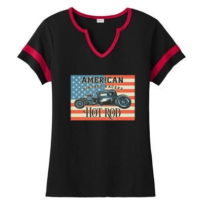 Hot Rod Ladies Halftime Notch Neck Tee