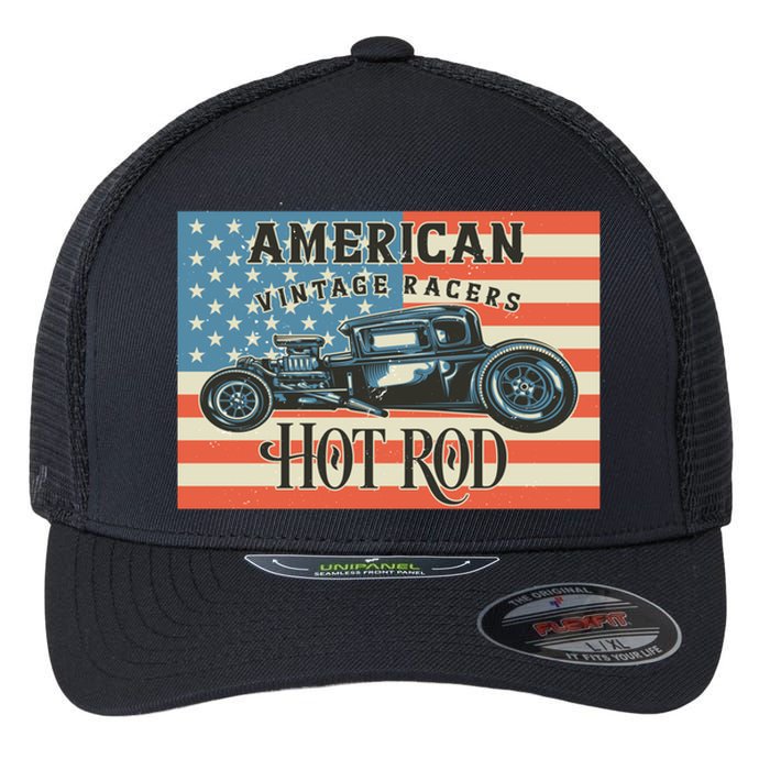 Hot Rod Flexfit Unipanel Trucker Cap