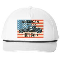 Hot Rod Snapback Five-Panel Rope Hat