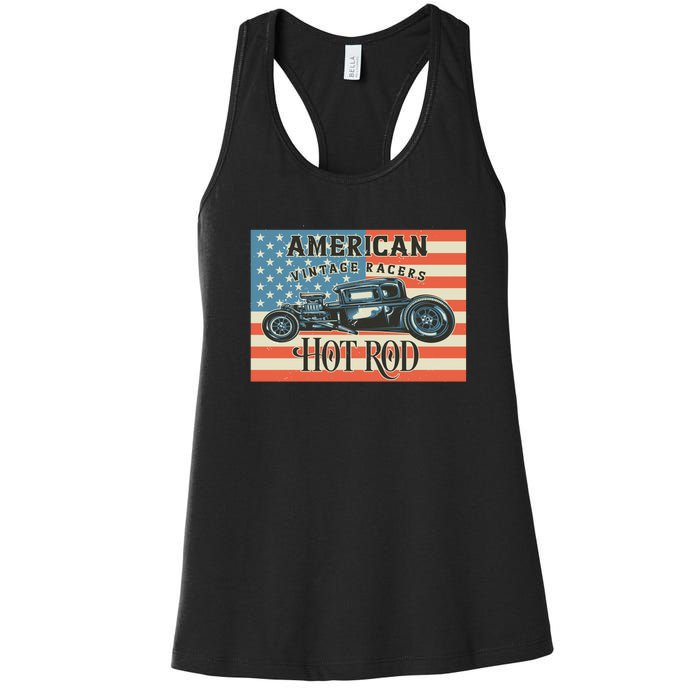 Hot Rod Women's Racerback Tank