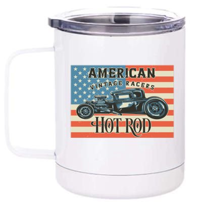 Hot Rod 12 oz Stainless Steel Tumbler Cup