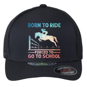 Horse Racing Horse Lover Equestrian Flexfit Unipanel Trucker Cap