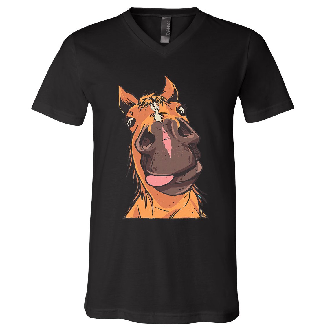 Horse Riding V-Neck T-Shirt