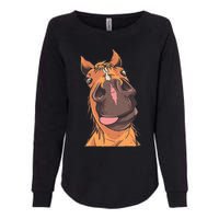 Horse Riding Womens California Wash Sweatshirt