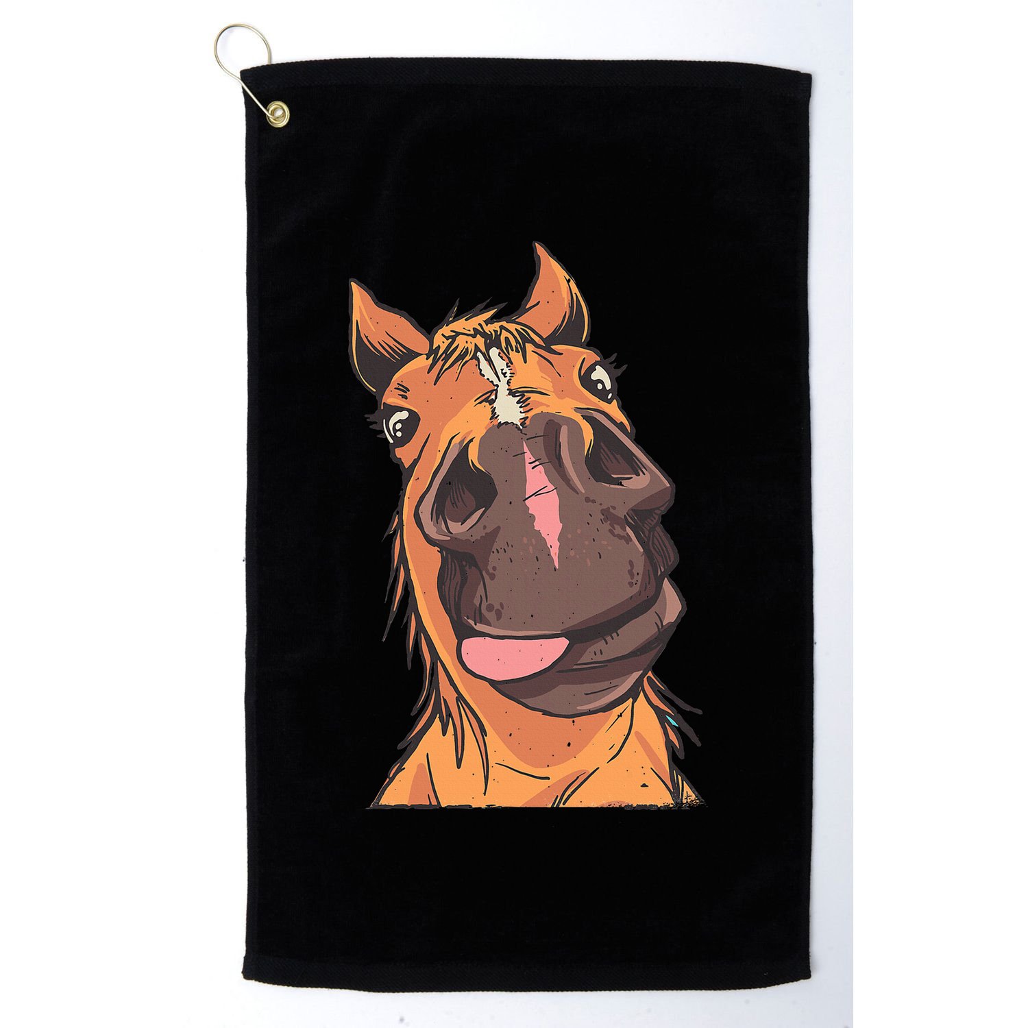 Horse Riding Golf Towel
