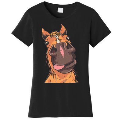 Horse Riding Women's T-Shirt