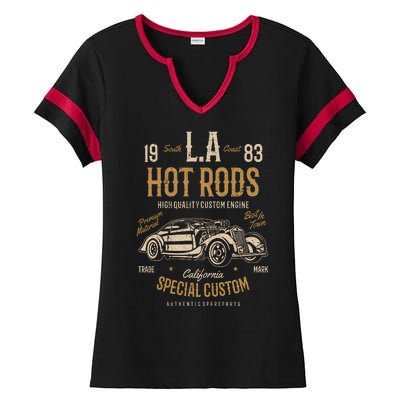 Hot Rod Ladies Halftime Notch Neck Tee