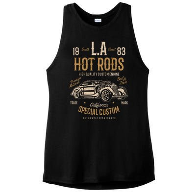 Hot Rod Ladies PosiCharge Tri-Blend Wicking Tank