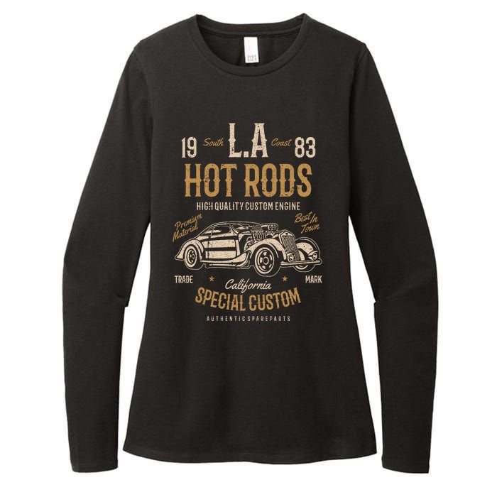 Hot Rod Womens CVC Long Sleeve Shirt