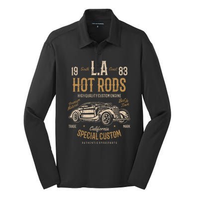 Hot Rod Silk Touch Performance Long Sleeve Polo