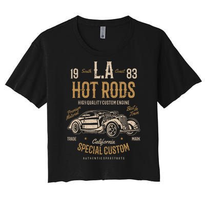 Hot Rod Women's Crop Top Tee