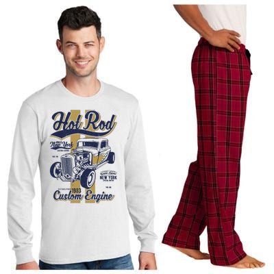 Hot Rod Long Sleeve Pajama Set