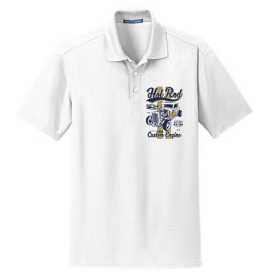 Hot Rod Dry Zone Grid Polo