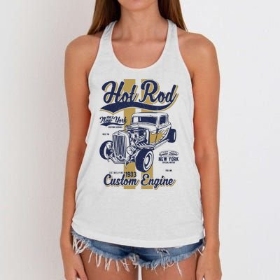 Hot Rod Women's Knotted Racerback Tank