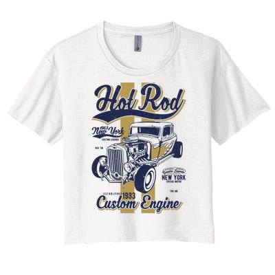 Hot Rod Women's Crop Top Tee