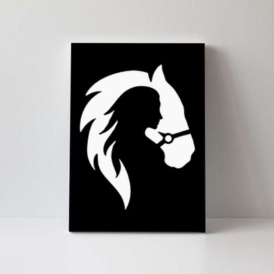 Horse Riding Horse Riding Horse Motif Canvas