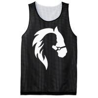 Horse Riding Horse Riding Horse Motif Mesh Reversible Basketball Jersey Tank