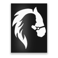 Horse Riding Horse Riding Horse Motif Poster