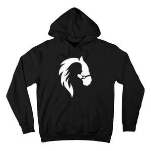 Horse Riding Horse Riding Horse Motif Tall Hoodie