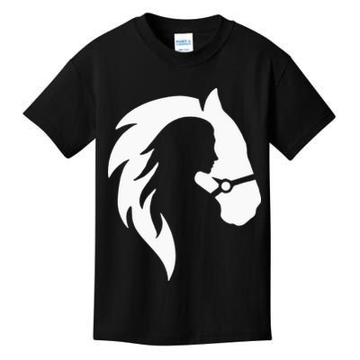 Horse Riding Horse Riding Horse Motif Kids T-Shirt