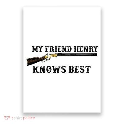 Henry Rifle Poster