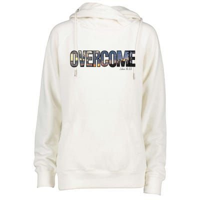 Hope Reminder Womens Funnel Neck Pullover Hood