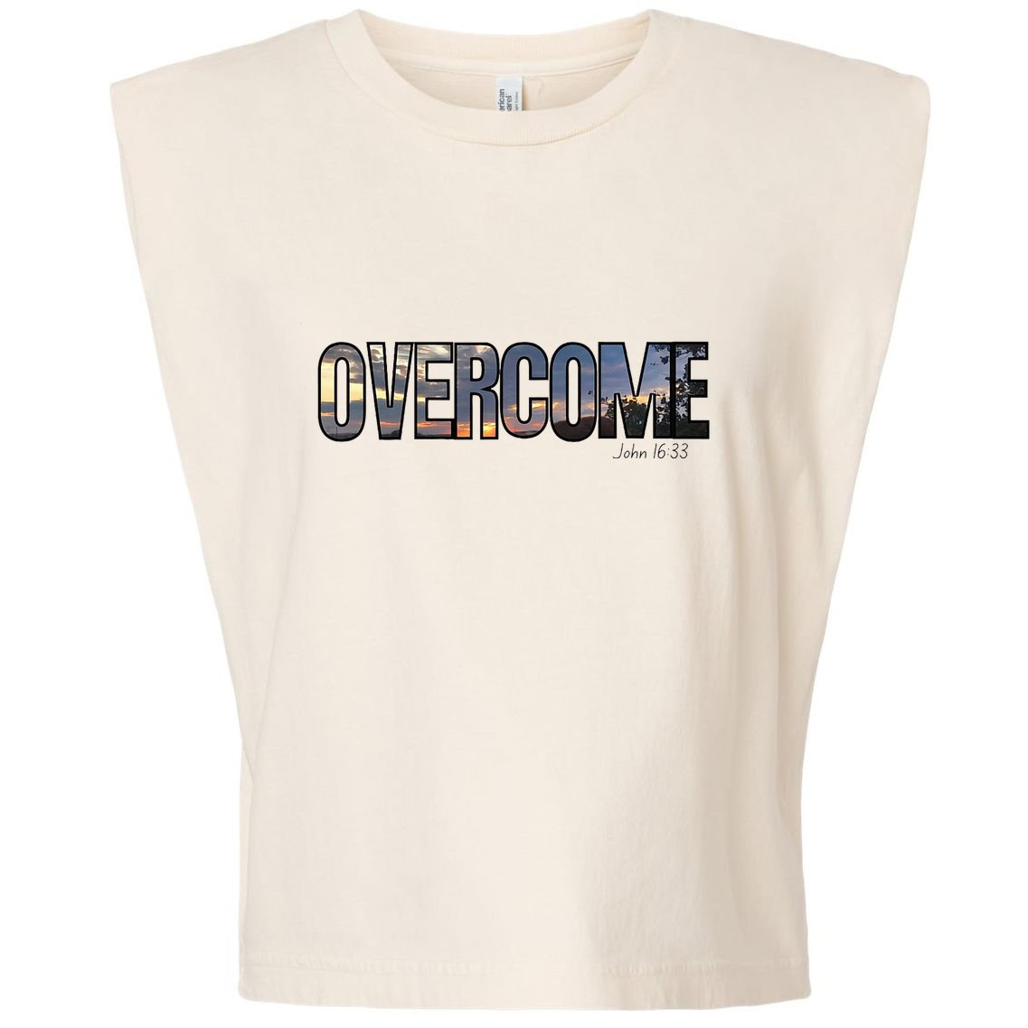 Hope Reminder Garment-Dyed Women's Muscle Tee