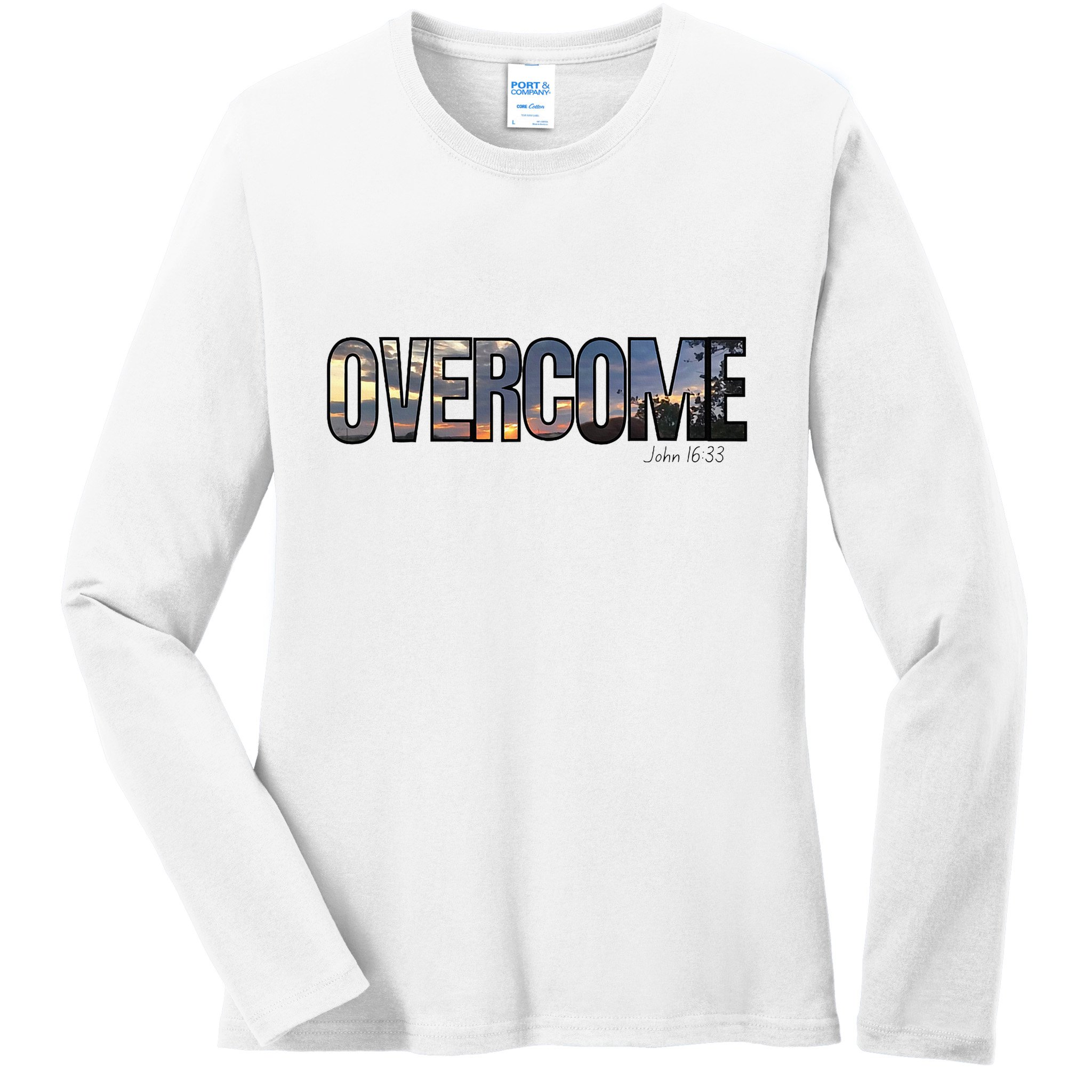 Hope Reminder Ladies Long Sleeve Shirt