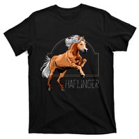 Haflinger Rider Horse Pony Riding T-Shirt