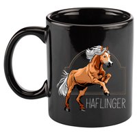 Haflinger Rider Horse Pony Riding 11oz C Handle Ceramic Mug