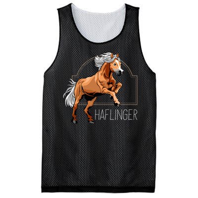 Haflinger Rider Horse Pony Riding Mesh Reversible Basketball Jersey Tank