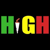 HIGH Rasta Button