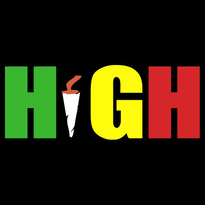 HIGH Rasta Button