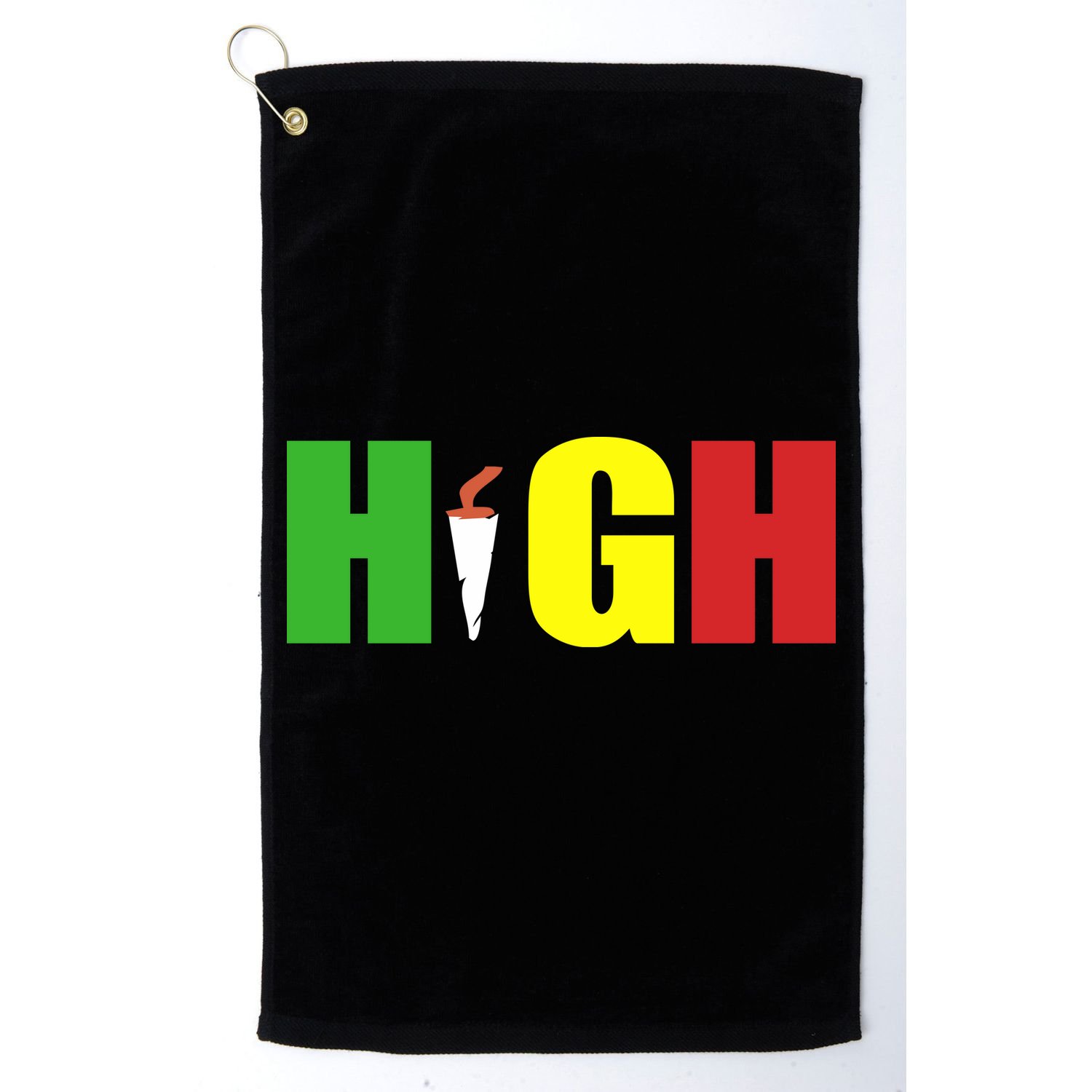 HIGH Rasta Golf Towel