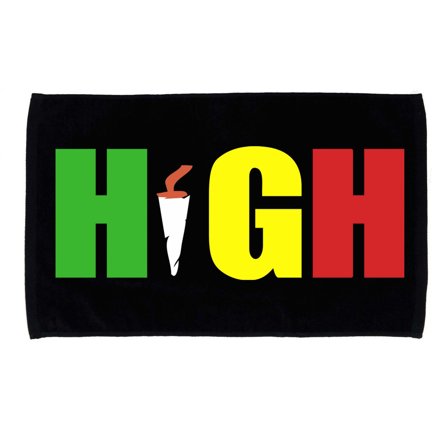 HIGH Rasta Microfiber Hand Towel