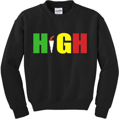 HIGH Rasta Kids Sweatshirt
