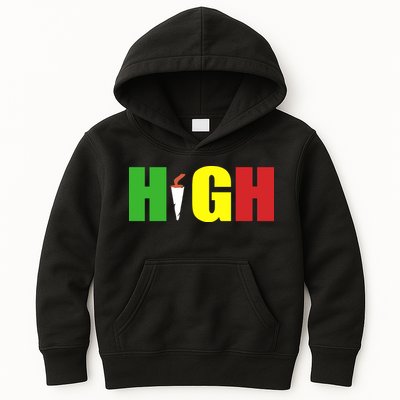 HIGH Rasta Kids Hoodie