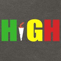 HIGH Rasta Cotton Canvas Backpack