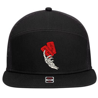 High Road 7 Panel Mesh Trucker Snapback Hat