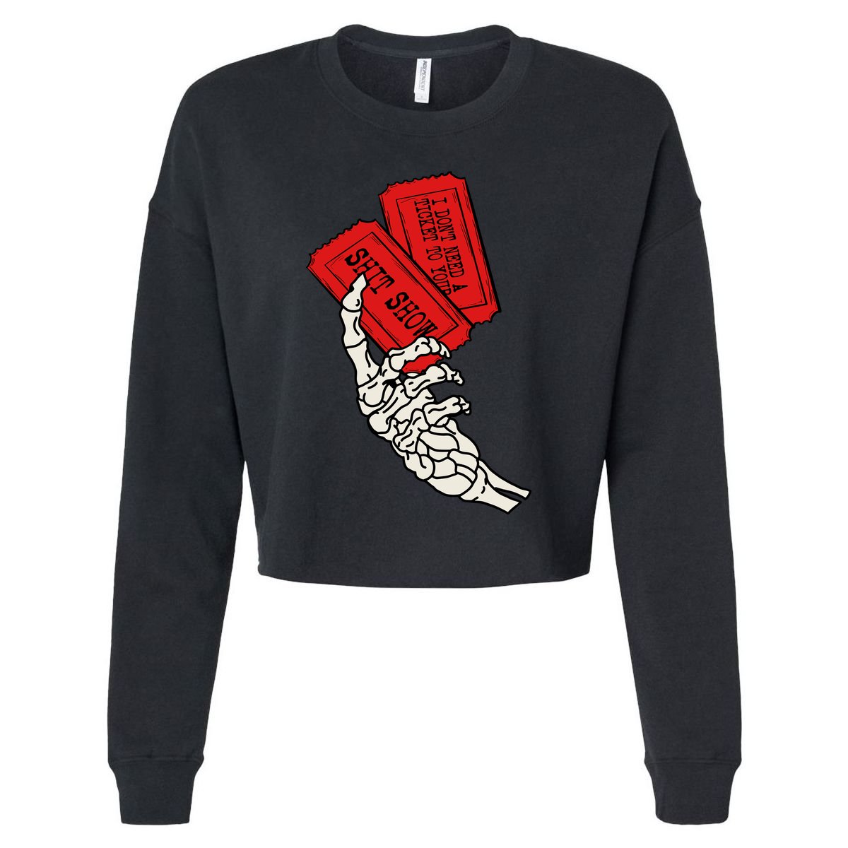 High Road Cropped Pullover Crew