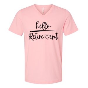 Hello Retirement V-Neck T-Shirt