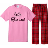 Hello Retirement Pajama Set