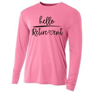 Hello Retirement Cooling Performance Long Sleeve Crew